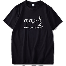 Load image into Gallery viewer, Physics T shirt God Says Maxwell Equations And Then There Was Light Nerd Design 100% Cotton Fitness Tshirt EU Size