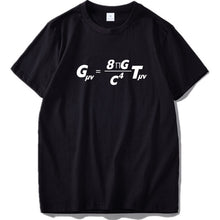 Load image into Gallery viewer, Physics T shirt God Says Maxwell Equations And Then There Was Light Nerd Design 100% Cotton Fitness Tshirt EU Size
